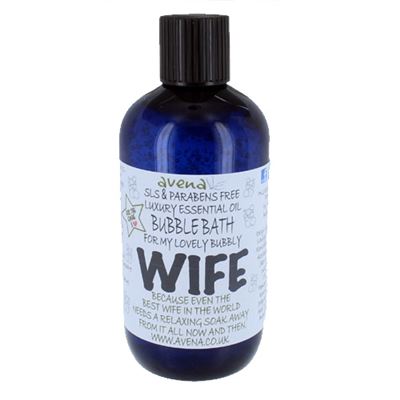 Wife’s Gift Bubble Bath with Pure Essential Oils